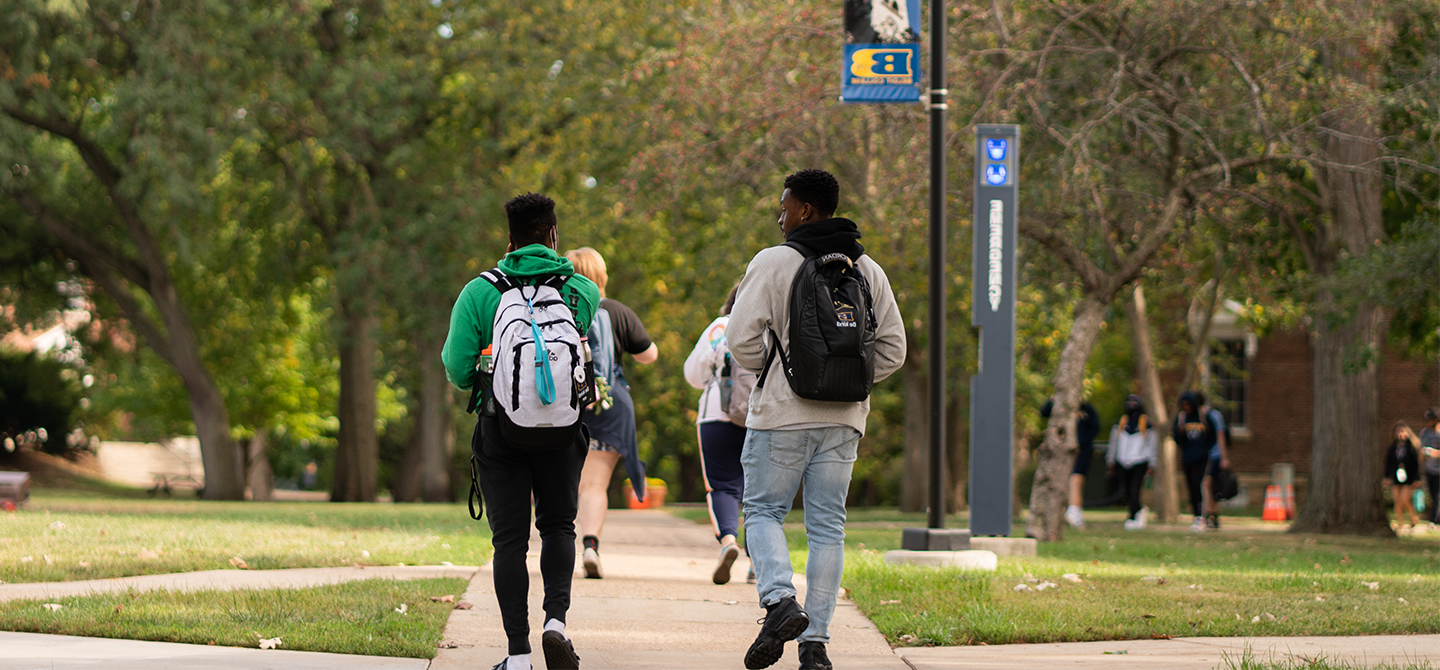 Our campus is compact; students joke that you can walk anywhere within ten minutes.